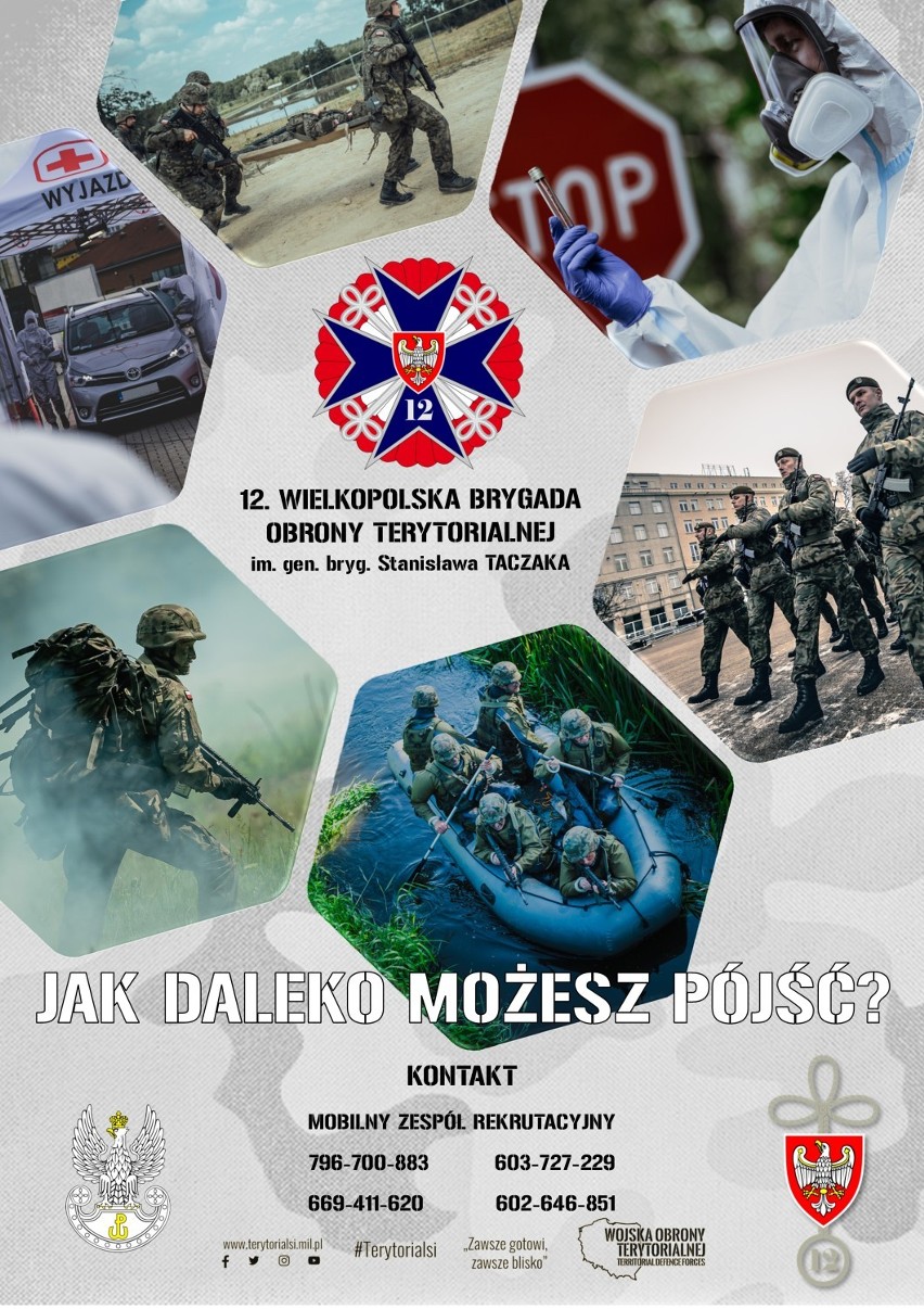 Wojska Obrony Terytorialnej uruchamiają w Wielkopolsce...
