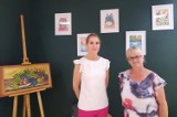 Otwarcie wystawy prac Ewy Napory w Powiatowym Centrum Kulturalno-Rekreacyjnym we Włoszczowie. Zobacz, kto był na wernisażu (ZDJĘCIA)