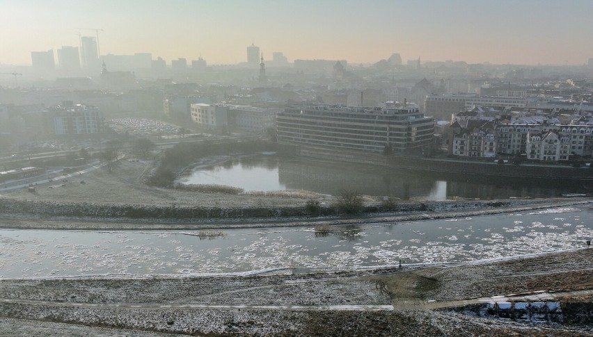 Tak wyglądał Poznań 10 stycznia, kiedy to wydano alert RCB,...