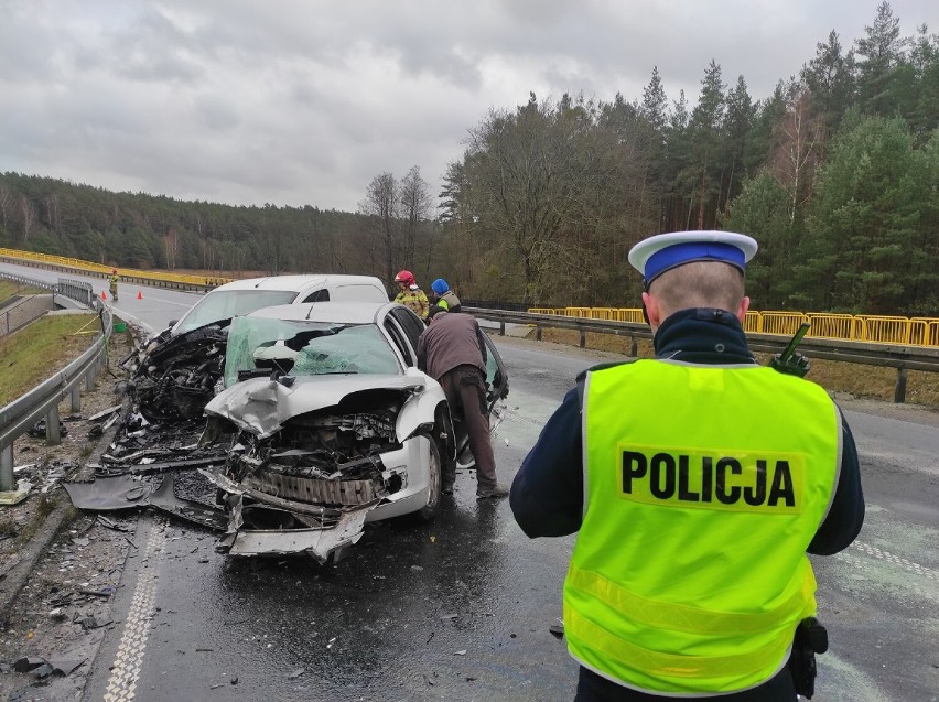 Do wypadku doszło na trasie Tuchola - Płazowo