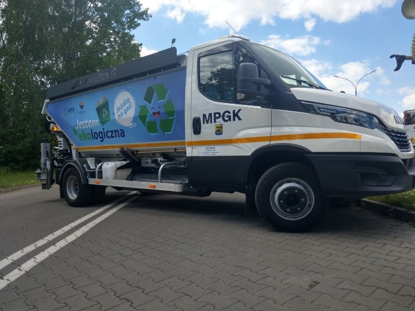 Katowicki MPGK kupił cztery eko śmieciarki na gaz.
