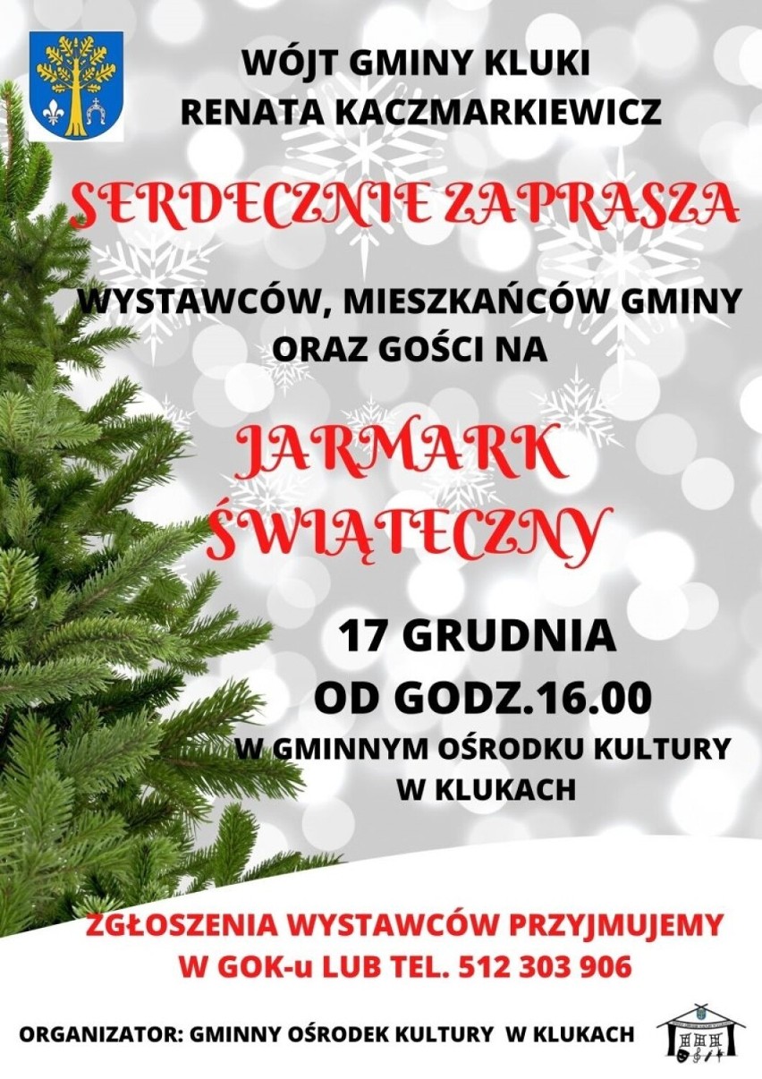 Jarmarki świąteczne w Bełchatowie, Zelowie i Klukach