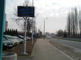 PKM Jaworzno: Elektroniczne wyświetlacze już na przystankach przy Urzędzie Skarbowym