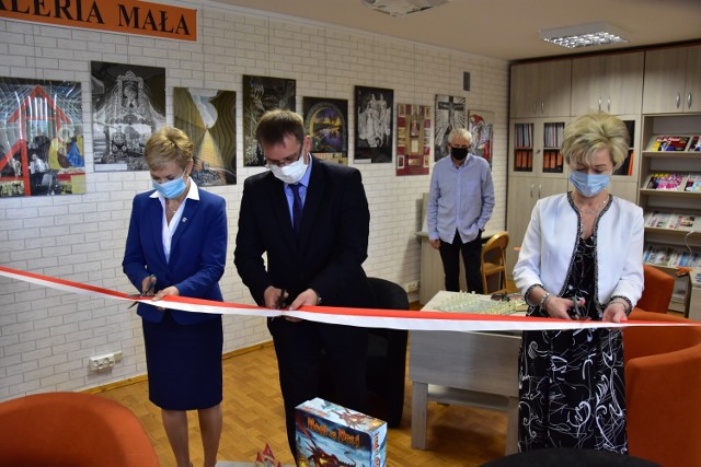 Otwarcie odnowionej Czytelni Regionalnej w Miejskiej i Powiatowej Bibliotece Publicznej w Żninie.