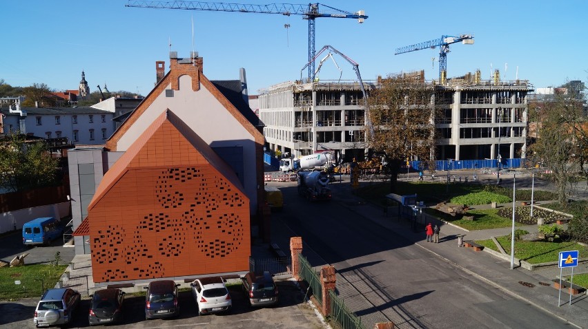 Budowa Immobile K3 na Placu Kościeleckich w Bydgoszczy [zdjęcia]