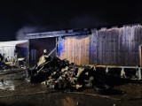  Spłonął budynek gospodarczy w Przyborowie na ul. Jana Kazimierza