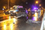Wypadek na S8 koło Łoziny. Cztery osoby ranne (ZDJĘCIA)