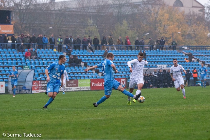 Błękitni Stargard zremisowali z Lechem II Poznań 2:2. Zobacz zdjęcia z meczu 