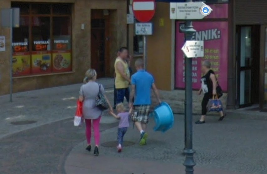 Wałbrzyszanie w Google Street View i mieszkańcy okolic