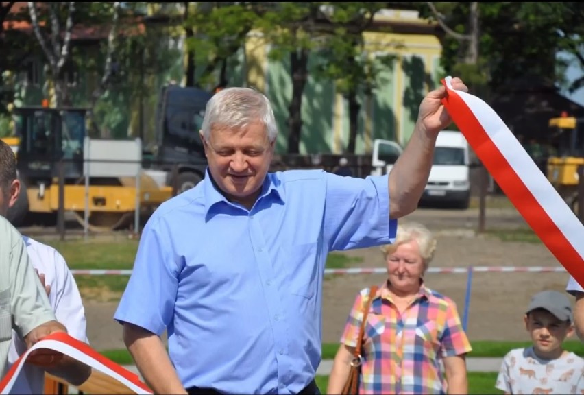 Otwarcie basenu pod chmurką w Hajnówce