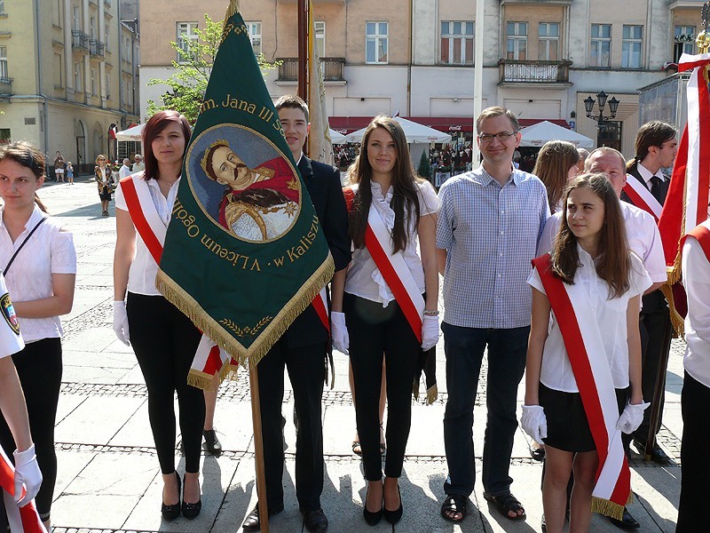 Kalisz: Uroczyste obchody 221. rocznicy uchwalenia Konstytucji 3-go Maja. ZDJĘCIA