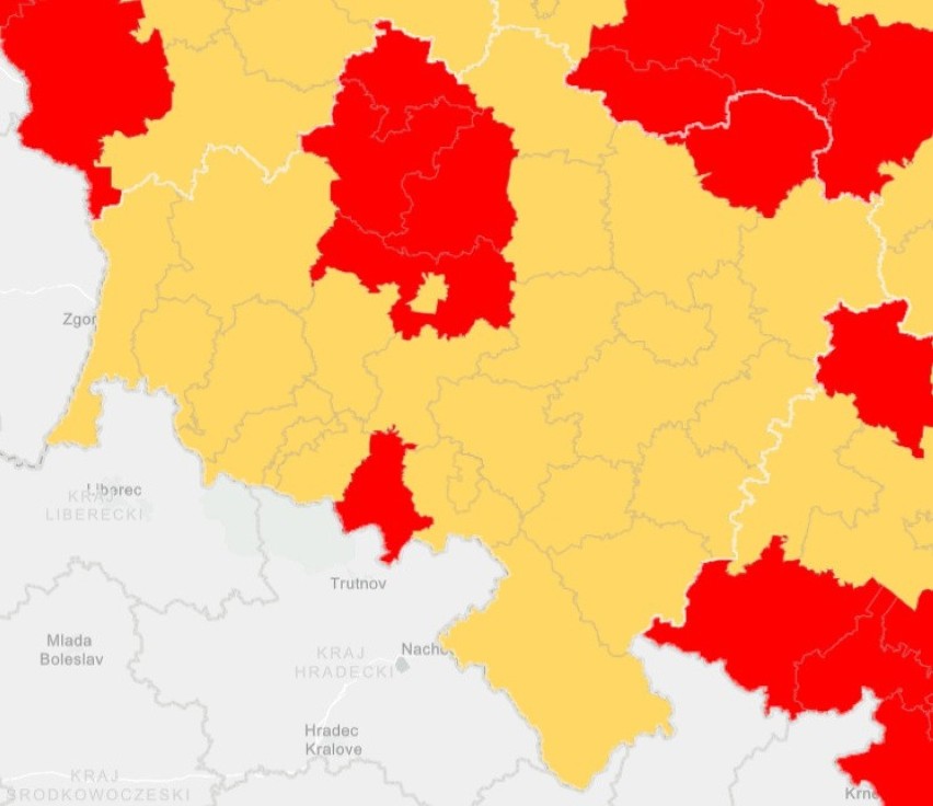 Województwo dolnośląskie
Strefa czerwona
Powiaty: głogowski,...