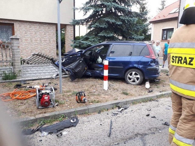 Do wypadku doszło w Siewierzu przy ul. Paderewskiego