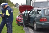 Grodzisk: Zderzenie czterech samochodów na obwodnicy Grodziska. Uwaga na utrudnienia!