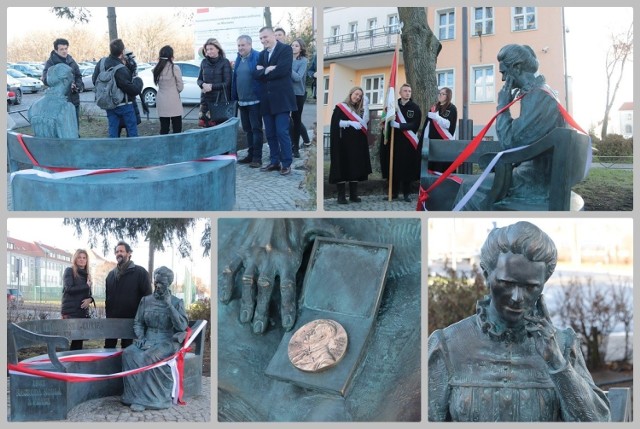 Przed gmachem Zespołu Szkół Chemicznych we Włocławku odsłonięta została w piątek ławka z rzeźbą Marii Skłodowskiej-Curie, patronki szkoły. Obiekt ma klasyczny kształt. Pomysł ustawienia przy szkole ławeczki z wizerunkiem noblistki był jedną ze zwycięskich propozycji tegorocznego Budżetu Obywatelskiego dla śródmieścia. Projekt koncepcyjny wybrali internauci. Zwyciężył projekt wykonany przez Pracownię Rzeźby „Forma” Karol Badyna z Krakowa. W ankiecie wzięło udział 1055 osób, na zwycięski projekt oddano 626 głosów.