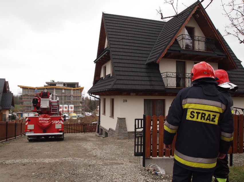 Pożar w Zakopane: paliły się sadze w kominie