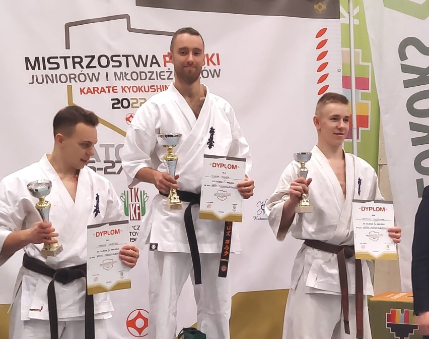 Złoty karateka z Malborka. Miłosz Wolak znów najlepszy w Polsce. W mistrzostwach kraju startowało czworo reprezentantów MKKK