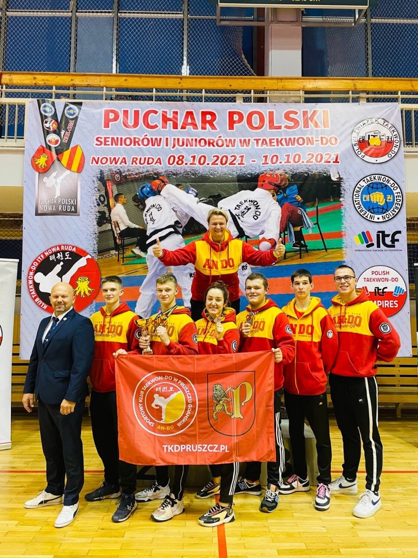 6 medali Pucharu Polski w Taekwon-do ITF dla Pruszcza Gdańskiego