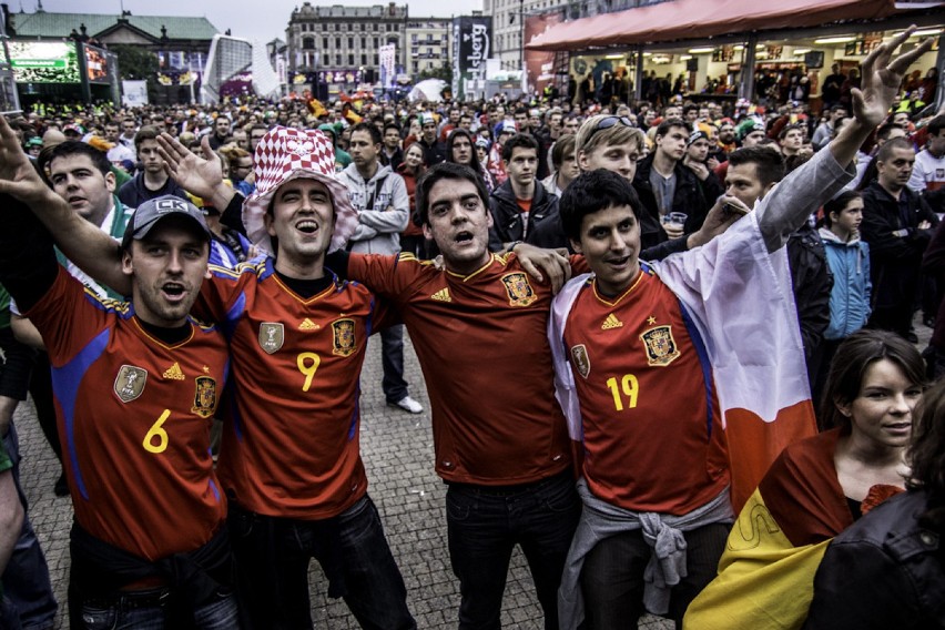 Strefa Kibica w czasie meczu Irlandia - Hiszpania (zdjęcia)