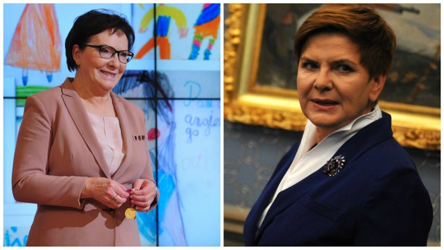 Ewa Kopacz i Beata Szydło.