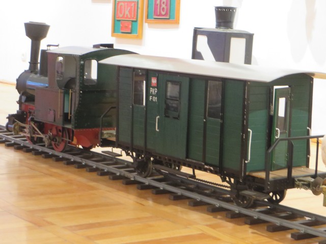Mini wagony zagościły w Muzeum Ziemi Lubuskiej.