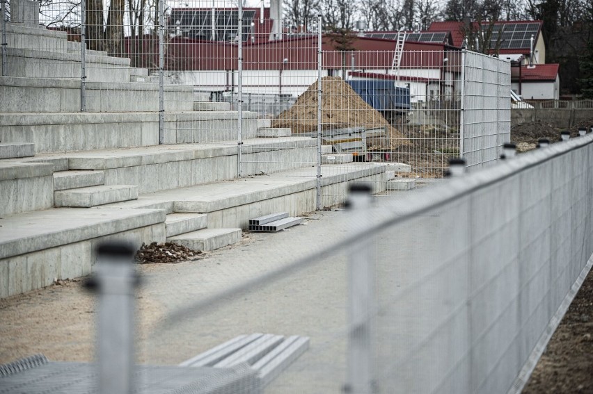 Remont Stadionu Miejskiego w Sianowie się kończy.