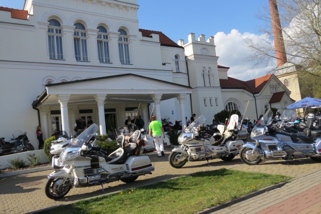 Dziś wielkie motocykle można było  zobaczyć koło Targonu