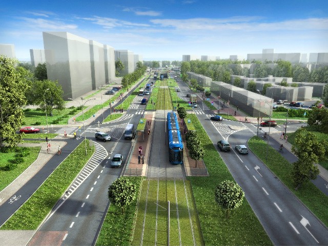 Nowa linia tramwajowa do Mistrzejowic zostanie poprowadzona m.in. wzdłuż ul. Meissnera.