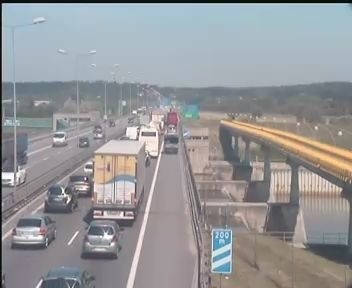 Wypadek na A4. Kolizja pięciu samochodów na obwodnicy Krakowa.