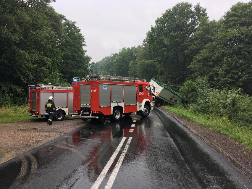 Niedaleko miejscowości Konotop (powiat drawski) pojazd...