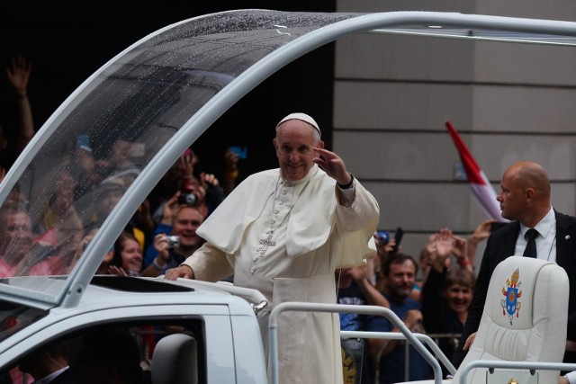 Papieża Franciszka będzie można obserwować na telebimie ustawionym na Rynku w Gliwicach