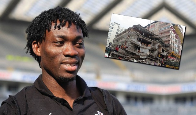 Christian Atsu, były piłkarz między innymi Newcastle United i Chelsea Londyn, obecnie Hataysporu, zaginął pod gruzami po poniedziałkowym, 6 lutego, trzęsieniu ziemi w Turcji