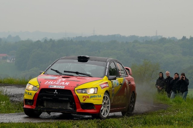 W rajdzie Polski wystartują dwie radomskie załogi Mariusz Nowocień i Bartłomiej Jakubowski z Huzar Rally Team (na zdjęciu) oraz Aleks Zawada i Cathy Derousseaux z MSZ Racing.