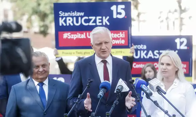 Jarosław Gowin przedstawił kandydatów Porozumienia w październikowych wyborach parlamentarnych.