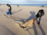 Bałtycka Odyseja 2020. Ponad 100 osób zebrało na plażach pół tony śmieci w dwa dni [zdjęcia]