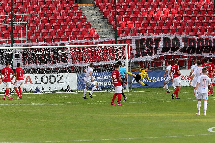 Oceniamy piłkarzy Widzewa. Transparent przynosi pecha