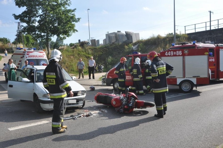 Wypadek w Borkowie (19.07.2014 r.)