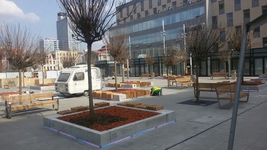 Przebudowa centrum Katowic: plac Kwiatowy