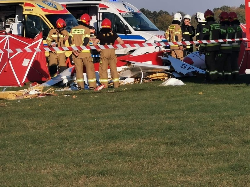 Tragiczny wypadek na lotnisku Aeroklubu Włocławskiego