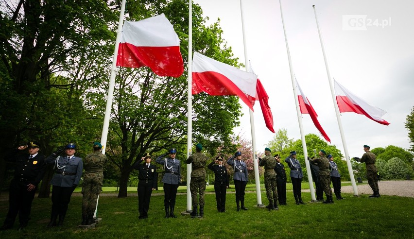 Święto flagi w Szczecinie.