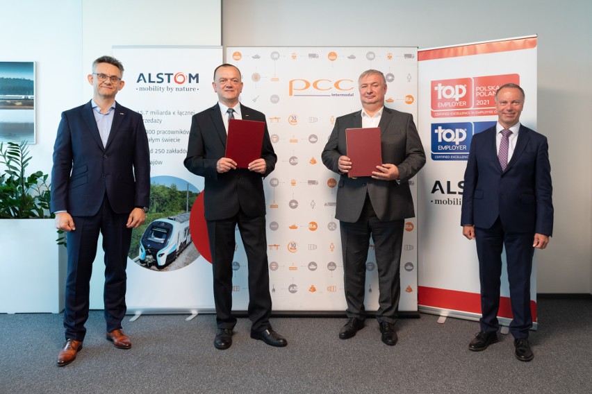 Firma PCC Intermodal SA podpisała z Alstom umowę na dostawę...
