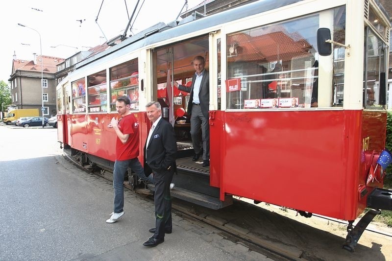 Tramwaj SLD jeździł po Szczecinie