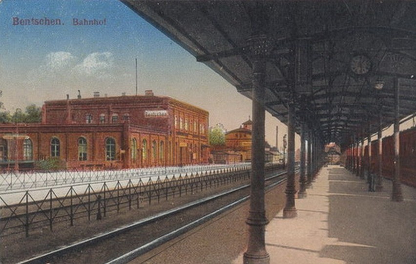Dworzec kolejowy wybudowano już w 1870 r.