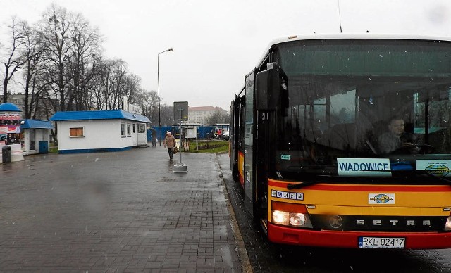 Tak wygląda wadowicki dworzec autobusowy. - Będzie zmodernizowany - zapowiada burmistrz Mateusz Klinowski