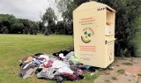 Mieszkańcy Pomorza nie chcą nielegalnie ustawionych kontenerów na odzież