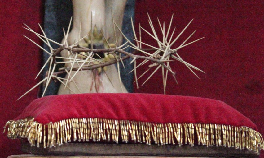 Korona cierniowa z jarosławskiej bazyliki o.o. dominikanów