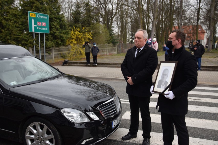 Pożegnanie burmistrza Gorzowa Śląskiego Artura Tomali...