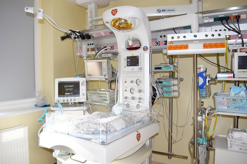 WOŚP-owy sprzęt na oddziale neonatologii w szpitalu przy ul....