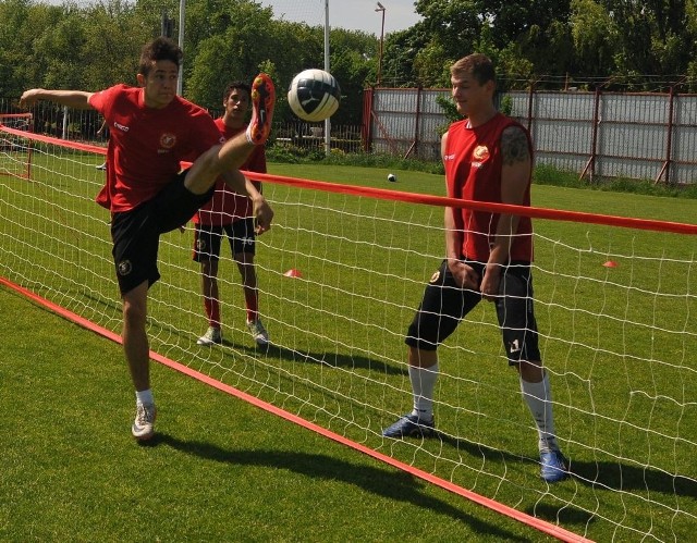 Jedną z bramek zdobył dzisiaj Mariusz Rybicki