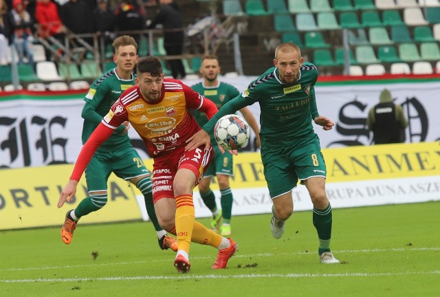 Mateusz Bartosiak rozgrywa czwarty sezon w barwach Chojniczanki Chojnice